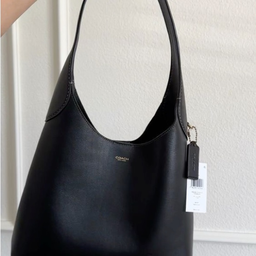 NWT Coach Brooklyn Shoulder Bag 28 - Black